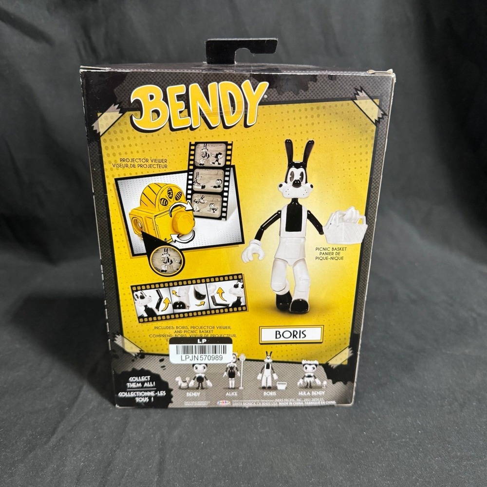 Bendy and the Ink Machine Boris 5-in Action Figure - Picture 3 of 6